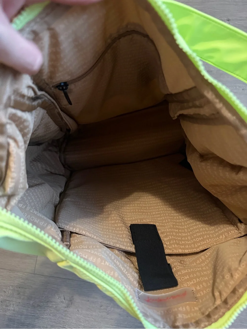 NWT FP Movement No Time Zones Carryall Tote - Whipped Lime